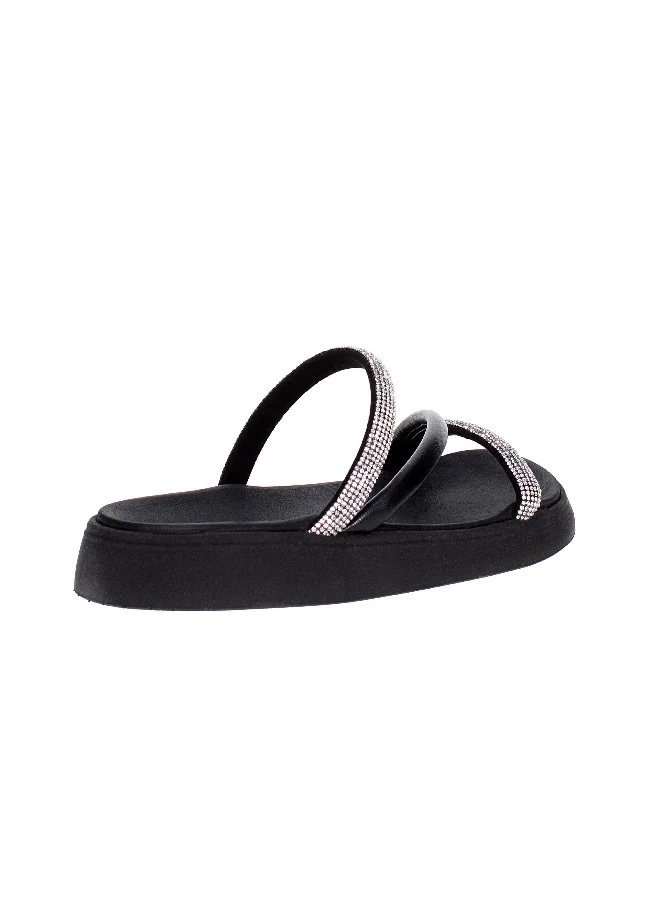 MOLECA Emily Multi Strap Flat Sandals