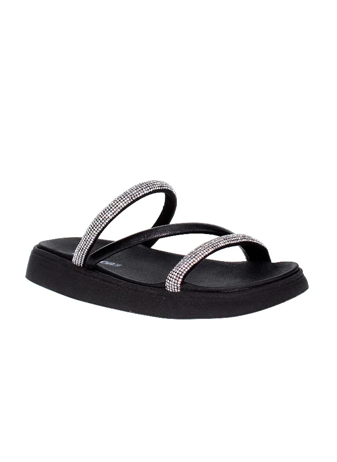 MOLECA Emily Multi Strap Flat Sandals