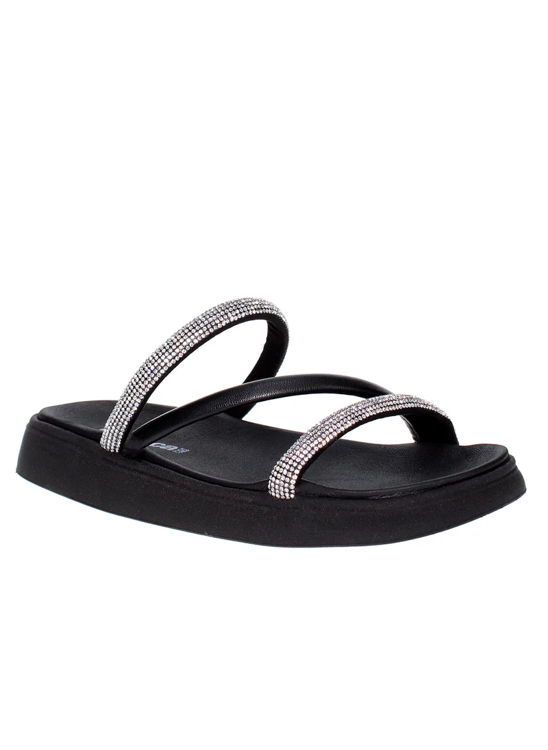 MOLECA Emily Multi Strap Flat Sandals