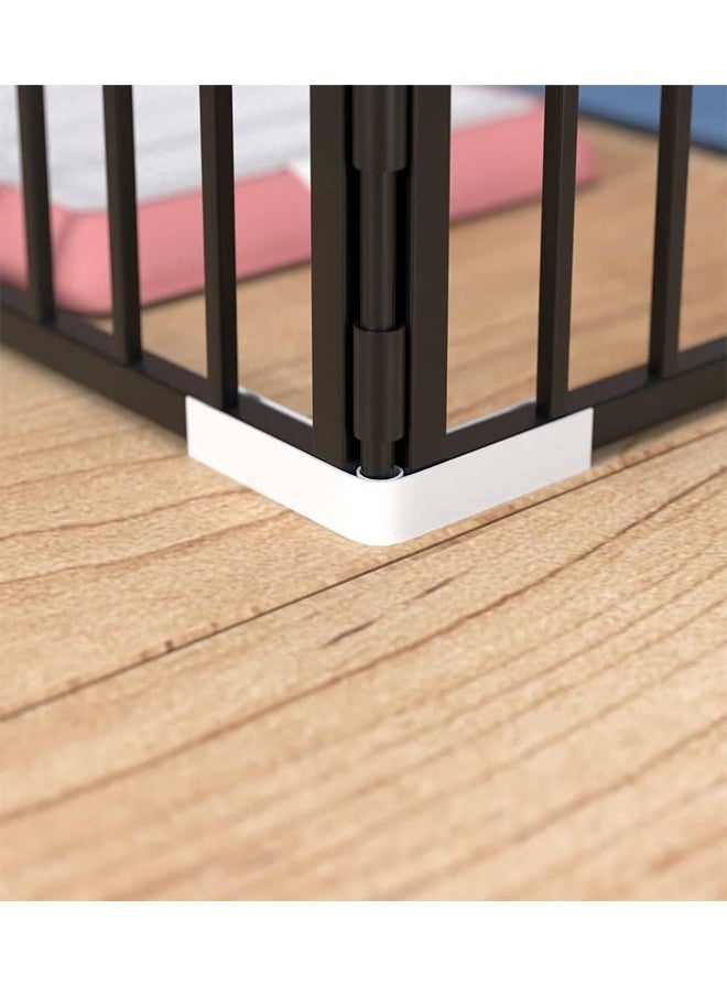 NKX Heavy Duty Luxury Open Foldable Pet Cage with and Door 6 Piece Fence  - Image 4