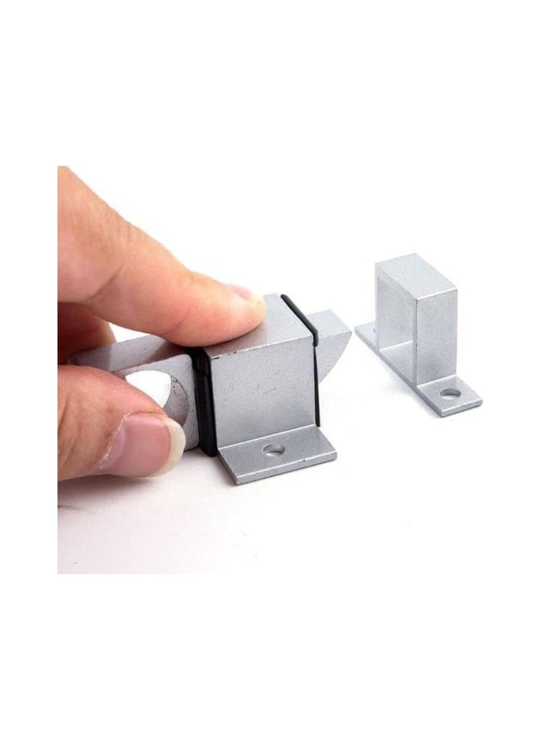 KNP KNP Aluminium Finger Latch Gate Latches (White) provide a secure, stylish, and durable solution for gates, doors, and fences. - Image 2