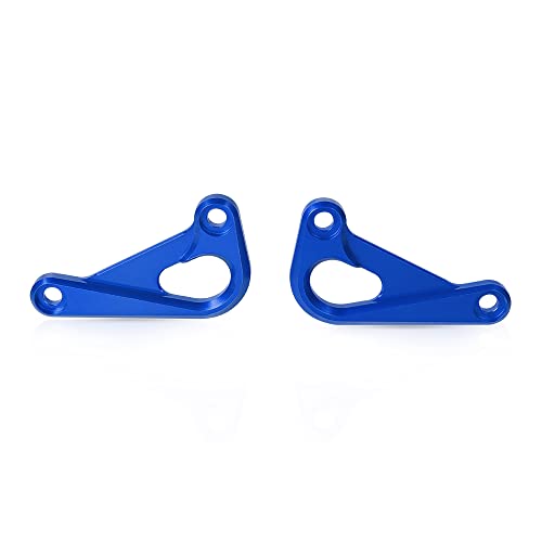 OXLLONE Motorcycle CNC Rear Subframe Racing Hooks Tie Down Holder Compatible with S1000RR 2009-2019 Compatible with S1000R 2014-2019 Compatible with HP4 2012-2014 (Blue) - Image 3