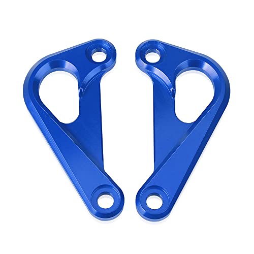 OXLLONE Motorcycle CNC Rear Subframe Racing Hooks Tie Down Holder Compatible with S1000RR 2009-2019 Compatible with S1000R 2014-2019 Compatible with HP4 2012-2014 (Blue) - Image 4