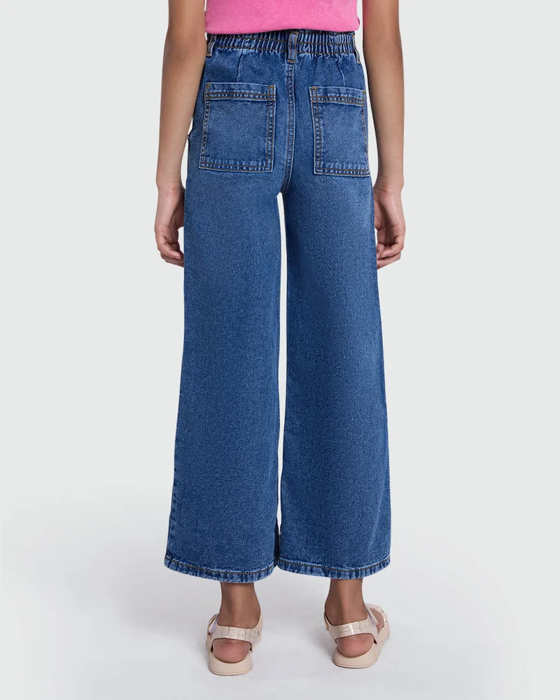 Ovs Medium Blue Paperbag Denims By OVS