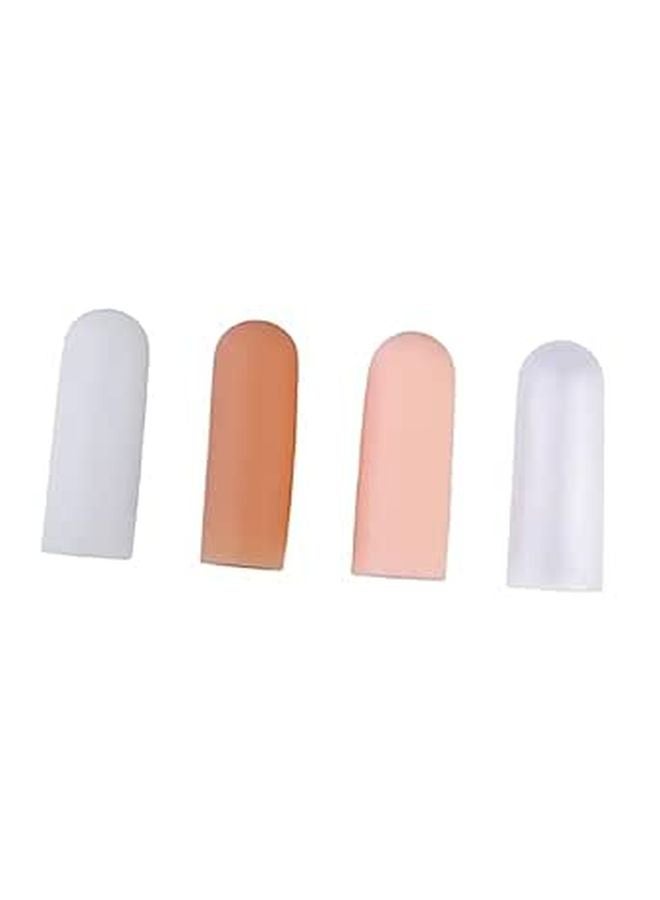 4 Pairs Finger Sleeves Breathable Thumb Protectors Durable Sebs Material Comfortable Lightweight - Image 1