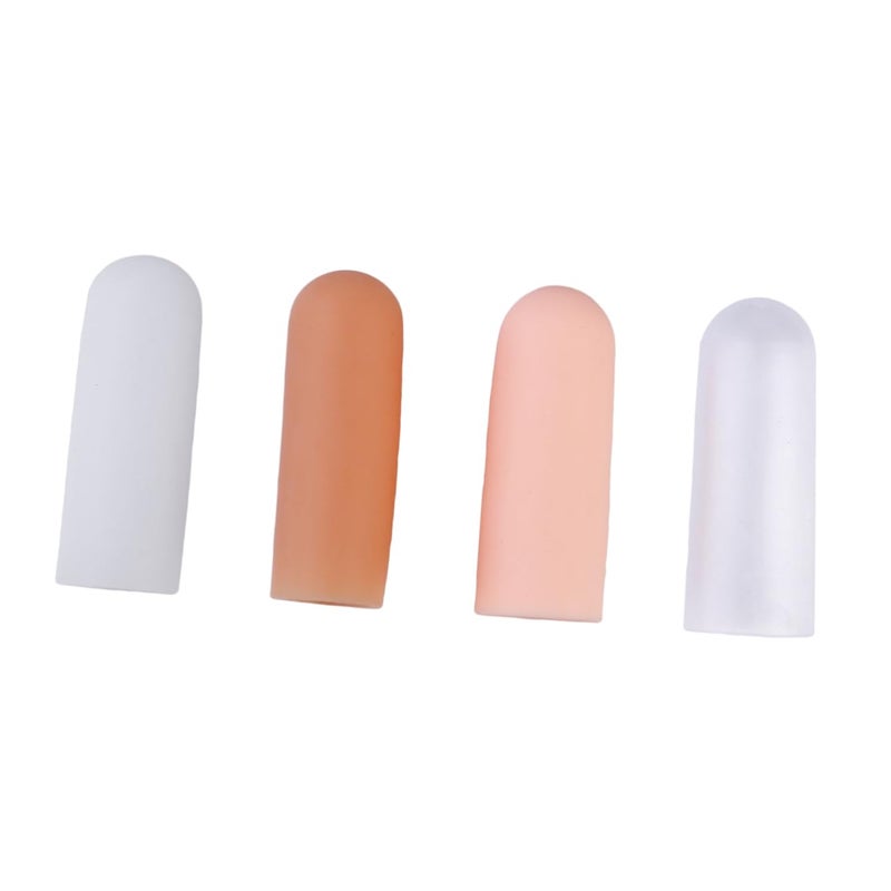4 Pairs Finger Sleeves Breathable Thumb Protectors Durable Sebs Material Comfortable Lightweight - Image 2