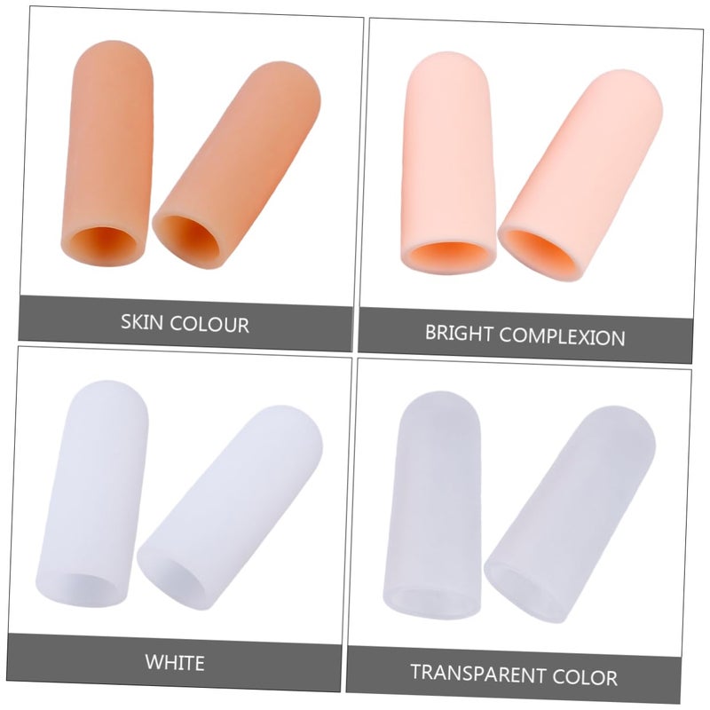 4 Pairs Finger Sleeves Breathable Thumb Protectors Durable Sebs Material Comfortable Lightweight - Image 5