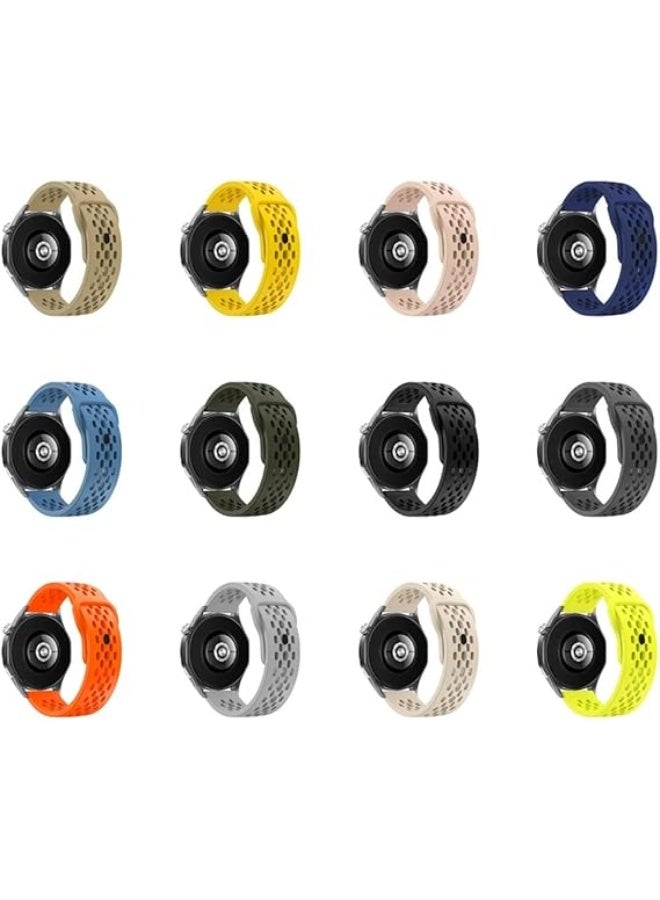 سوار سيليكون ٢٢ مم لساعات هواوي GT5 مقاس ٤٦ مم | GT5 Pro مقاس ٤٦ مم | GT4 مقاس ٤٦ مم | GT3 مقاس ٤٦ مم | GT2 مقاس ٤٦ مم | GT2 Pro | Watch 4/4 Pro | Watch 3/3 Pro | GT3 SE | GT3 Pro | GT Runner (Stra Light) - Image 2