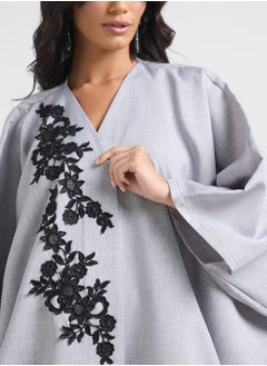 Khizana Printed Abaya  - Image 3