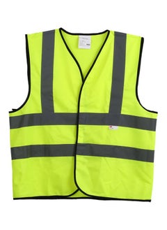NIBEMINENT Reflective Safety Vest Green/Grey  - Image 1