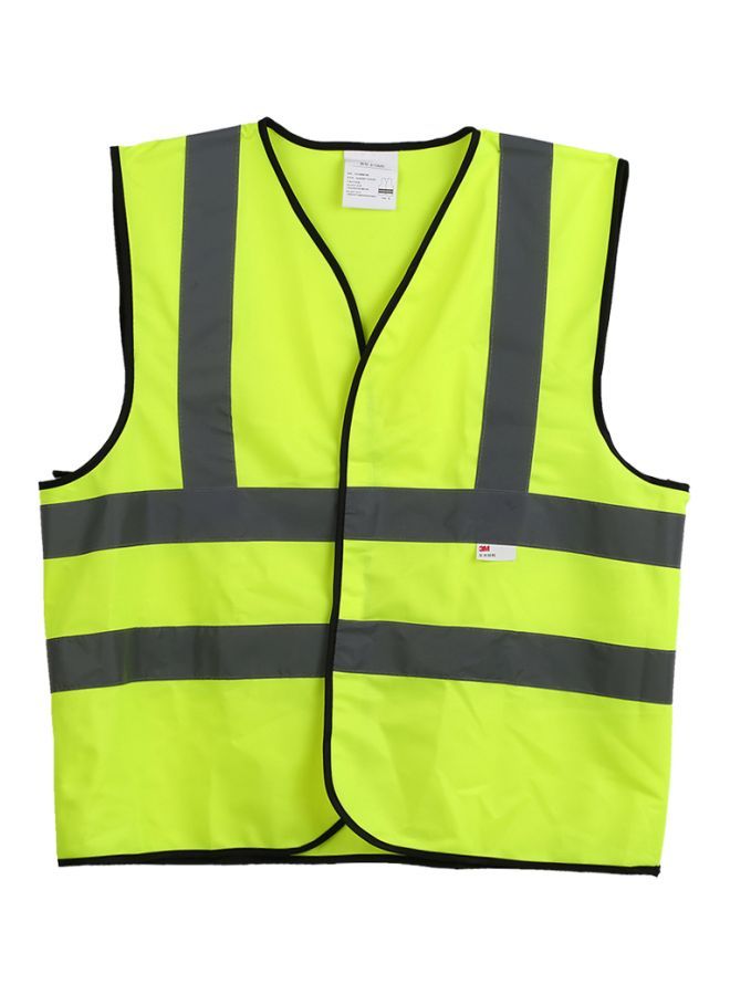 NIBEMINENT Reflective Safety Vest Green/Grey  - Image 1