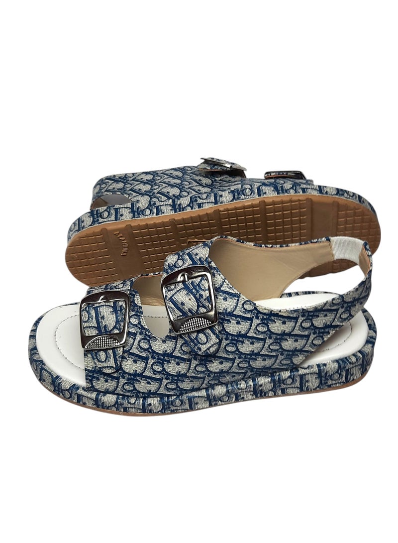 Modern Women's Sandals – Padded Faux Leather with Comfortable Sole - Image 2