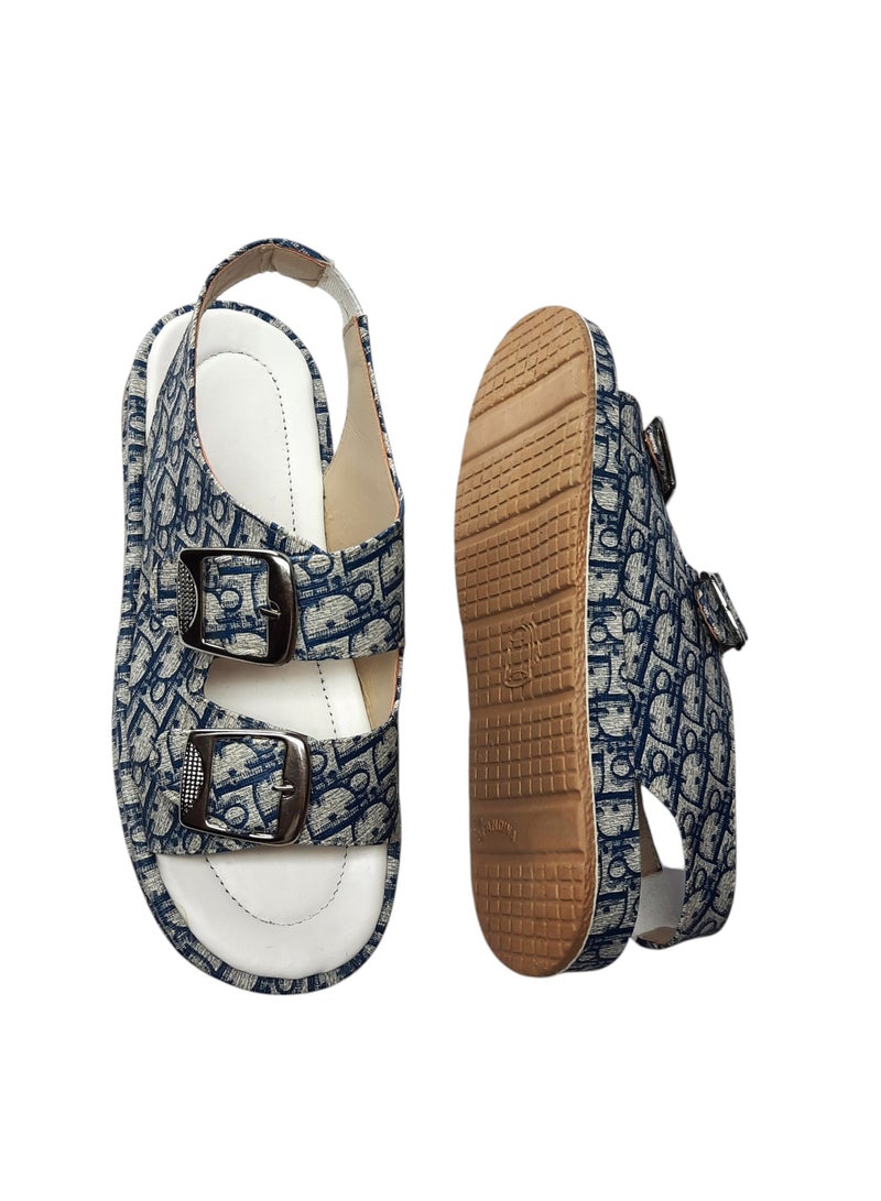 Modern Women's Sandals – Padded Faux Leather with Comfortable Sole - Image 4