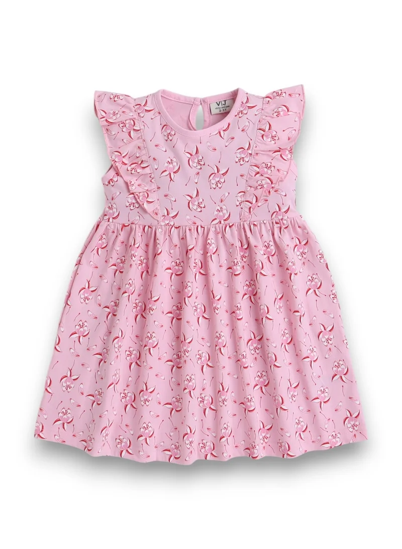victor and jane Floral Sleeveless Dress