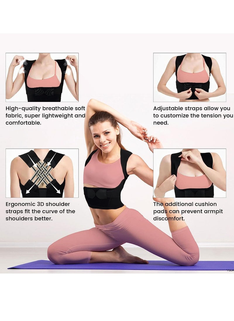 SYOSI - Back Brace And Posture Corrector Support Correction Of Scoliosis Hunchback Used To Improve X-Large Waist 27-33 Inch - Image 1