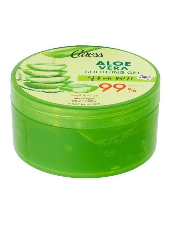 Craess Aloe Soothing Gel for Skin 300 ml - Image 2
