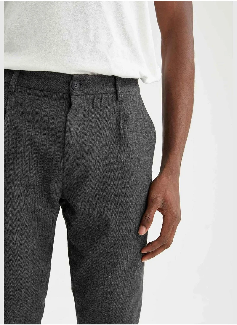 DeFacto Tailored Fit Woven Trousers