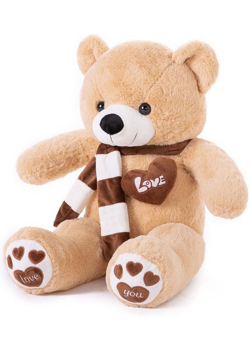 Giant Teddy Bear Plush Toy 100 centimeter - pzsku/ZFF74B7A75E05FBACD27EZ/45/_/1664003455/58ebbd4f-4d93-48ab-944a-30061dc27d13