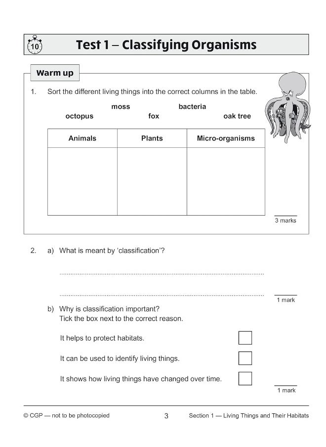 null - New KS2 Year 6 Science 10-Minute Tests - Image 1