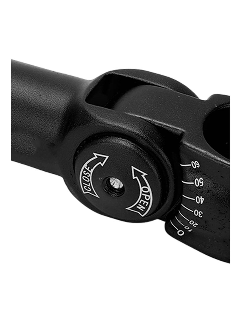 SYOSI - 31.8mm Mtb Bike Bicycle Stem, 110mm -60~60 Degree Adjustable, Light Weight, Bike Handlebar Stem Riser for Bicycle, Road Bike, Mtb, Bmx, Cycling, Reduce the Riding Load, Ride Easily(1 Pack) - Image 1