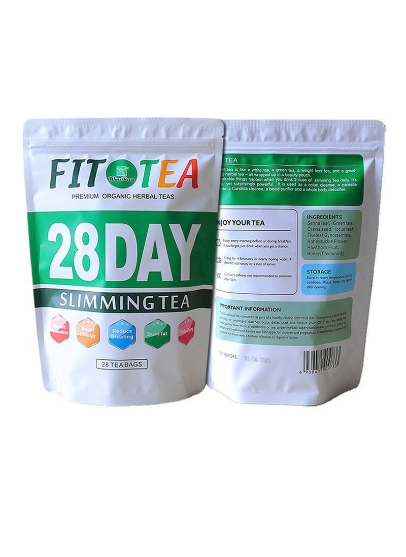 Winstown - Slimming Tea, Herbal Detox 28 Days Slimming Tea, Easy To Carry Fat Burning Detox Tea Bags, Moisture Proof Weight Loss Tea For Burning Belly Fat And Weight Loss Management - Image 1