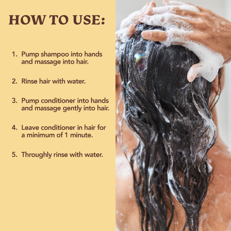 Green Leaf Naturals Eczema & Psoriasis Shampoo & Conditioner Set For Men & Women (2 Pack)-Aloe Vera & Manuka Honey for Gentle Itchy, Dry Scalp Treatment-Dandruff, Seborrheic Dermatitis, Sulfate-Free, Hypoallergenic 8oz - Image 4