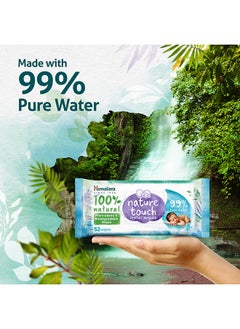 Himalaya Pack Of 52 Nature Touch Water Wipes 52 Wipes  - Image 5