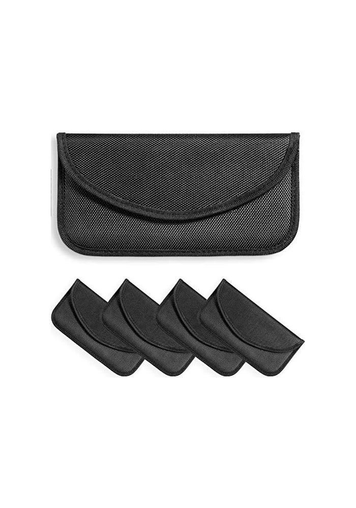 Frienda 4 Pieces Faraday Bags for Key Fob Protection and RFID Signal Blocking - Image 1