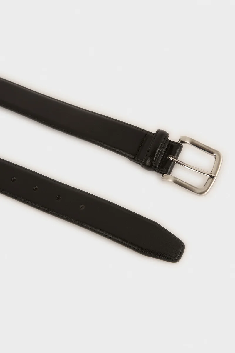 Defacto  Man Rectangle Clasp Faux Leather Belt for Men | Best Price UAE
