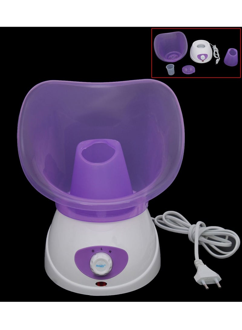 Benice Electric Face Steamers Purple/White - Image 1