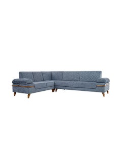 ROYAL FURNITURE Altan Corner Sofa L shaped 300x213x92 cm, grey color  - Image 4