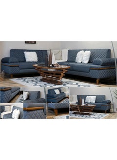 ROYAL FURNITURE Altan Corner Sofa L shaped 300x213x92 cm, grey color  - Image 3