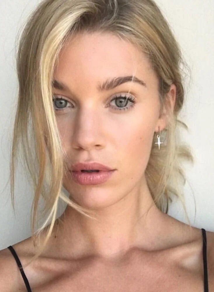 LUV AJ Mini Cross Hoops-Silver