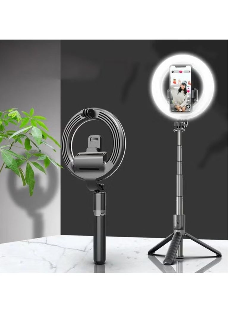 A ZONE L07 Ring Light Foldable Wireless Selfie Stick Tripod  - Image 3