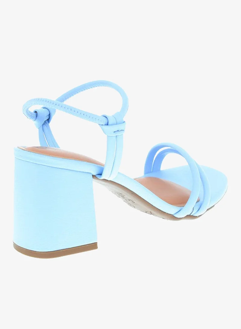 Beira Rio Blue High Heels Sandals with Back Strap – Elegant sling Back Heels for Girls & Ladies for Women | Best Price UAE