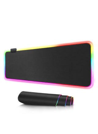 Game luminous RGB keyboard and mouse pad, thickened anti slip LED desk pad 300x800mm - pzsku/ZFF755540D8AB70416B0BZ/45/1746212574/768fce6b-53af-4c6b-a4b9-7062904c26b3