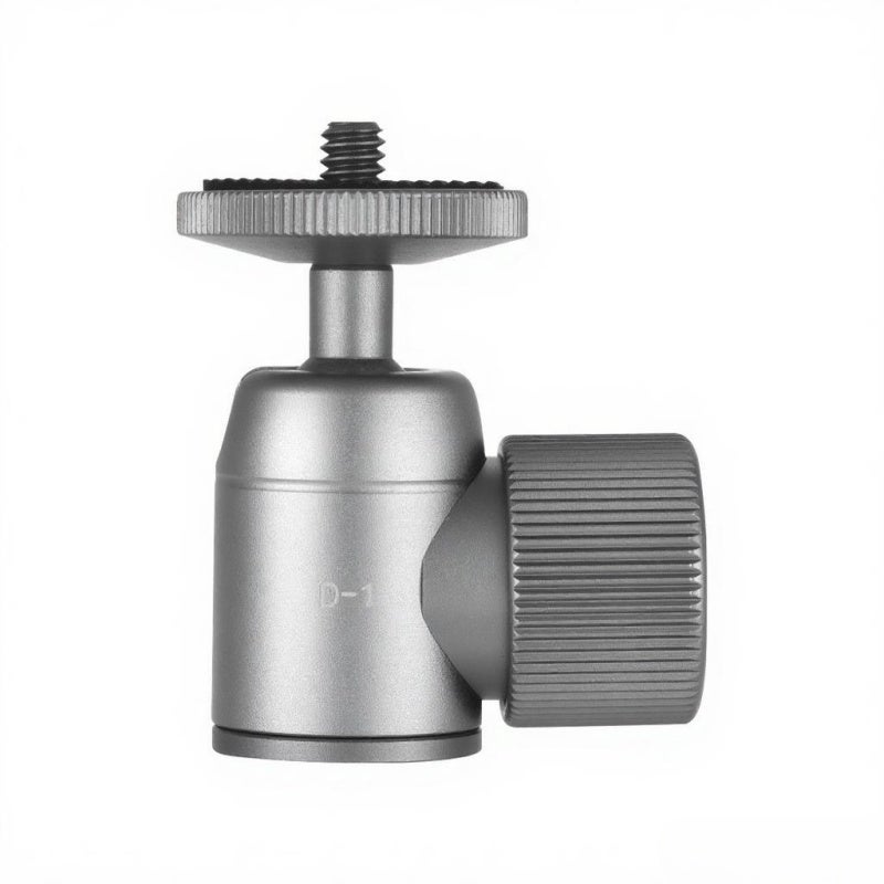 Camera Mount: Premium Aluminum Alloy CNC Ballhead - 360° Panoramic Rotation Metal Locking Knob for Portable Outdoor & Indoor Photography - Image 3