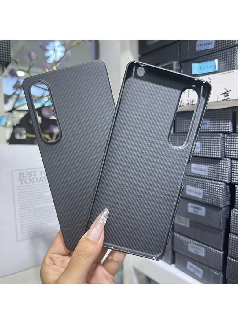 general Carbon Fiber Case Compatible with Sony Xperia 1 VI Matte Slim Thin Hard Phone Back Cover For Xperia 1Vi 5G Aramid Shell Bumper - Image 2