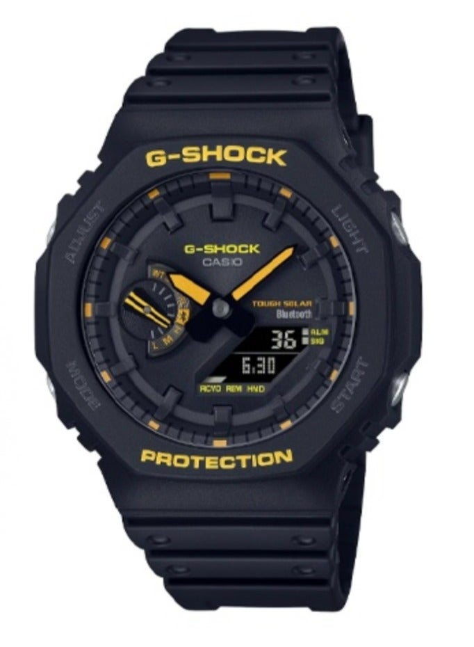 CASIO LCD/pointer dual display series 2100 series 200m waterproof Shi Ying movement resin strap black dial for men and women - Image 1