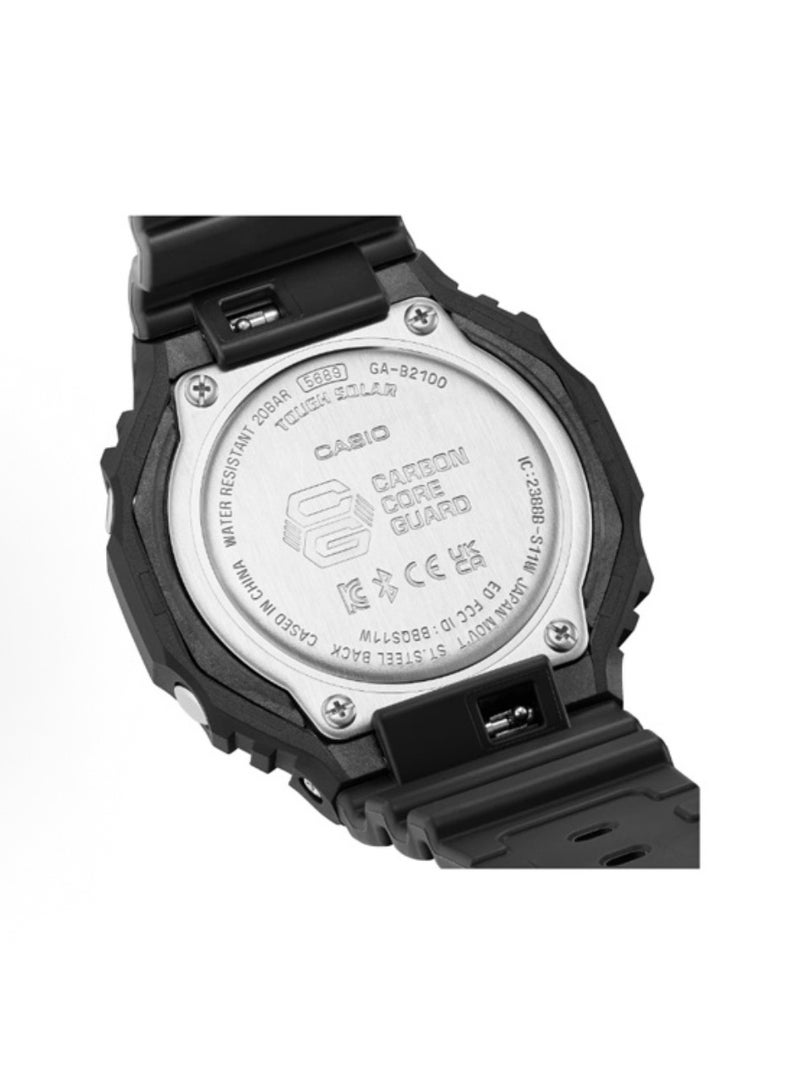 CASIO LCD/pointer dual display series 2100 series 200m waterproof Shi Ying movement resin strap black dial for men and women - Image 4