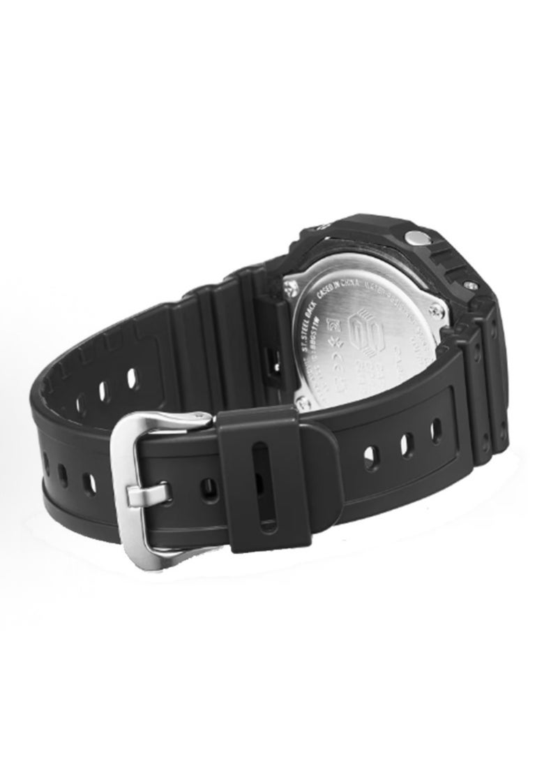 CASIO LCD/pointer dual display series 2100 series 200m waterproof Shi Ying movement resin strap black dial for men and women - Image 5