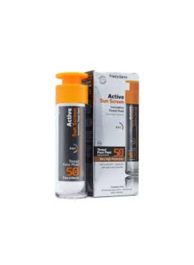 Frezyderm Active Sun Screen SPF50+ Face Fluid 50ml - Image 3