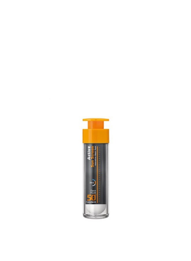 Frezyderm Active Sun Screen SPF50+ Face Fluid 50ml - Image 1