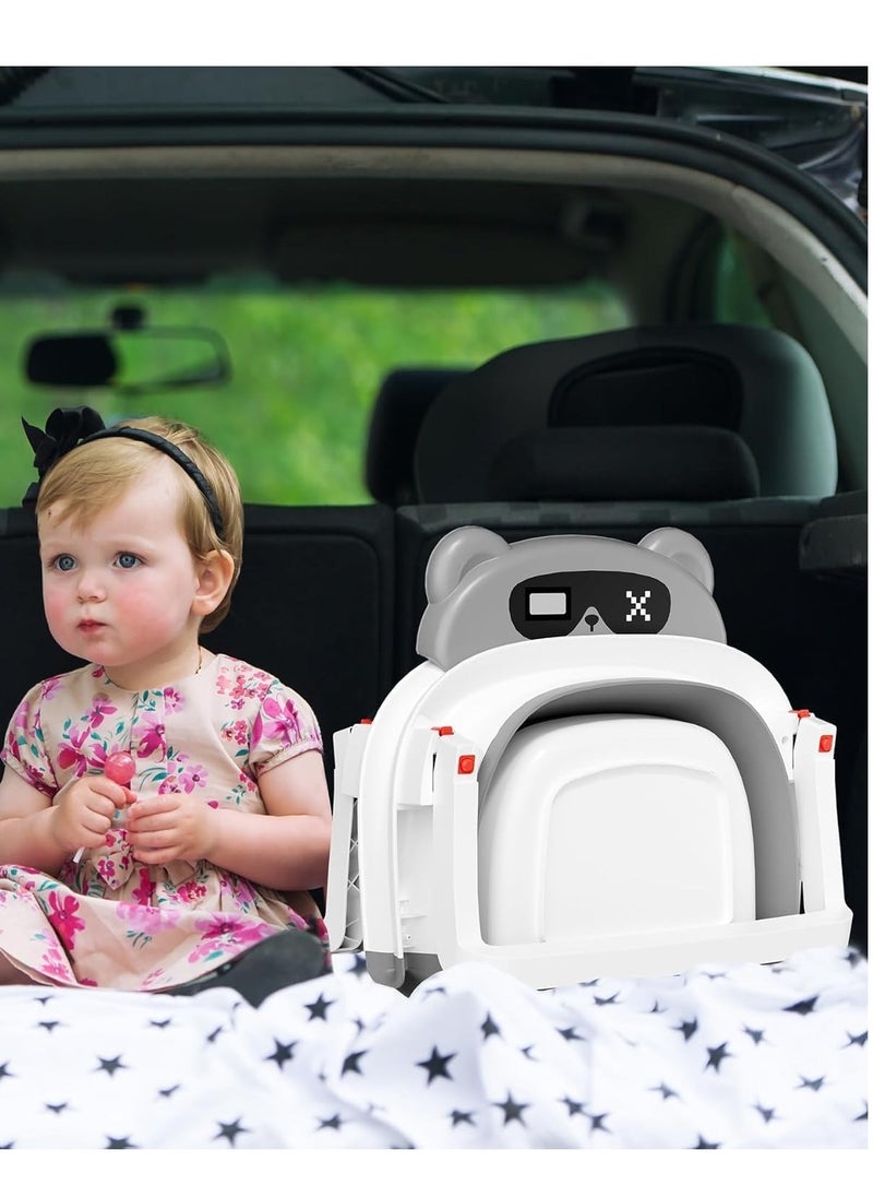 Generic - Bathtub Portable With Baby Cushion, Collapsible Toddler Bath Tub for Kids, Foldable Infant Shower Basin, Anti Slip Skid Proof New Born Toddler Bathing Support - Image 1