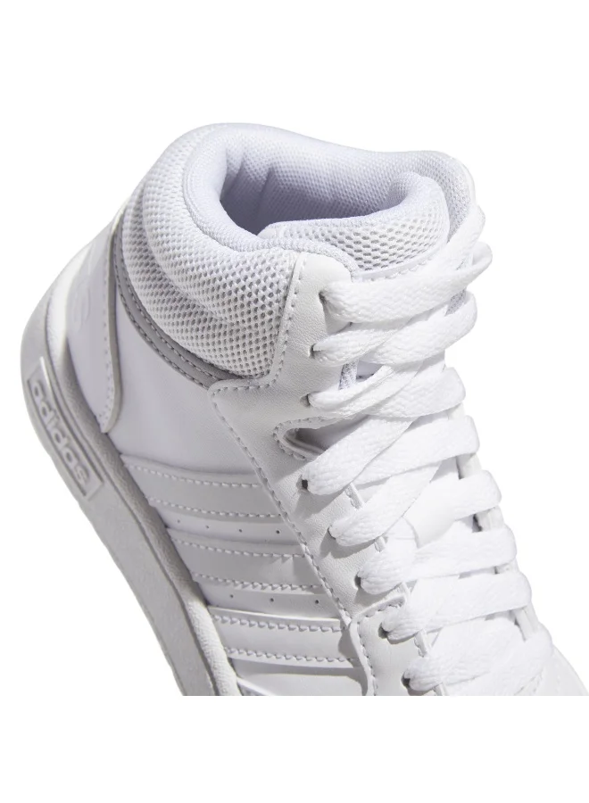 adidas Originals Hoops 3.0 Mid K White Basketball Shoes 7-K