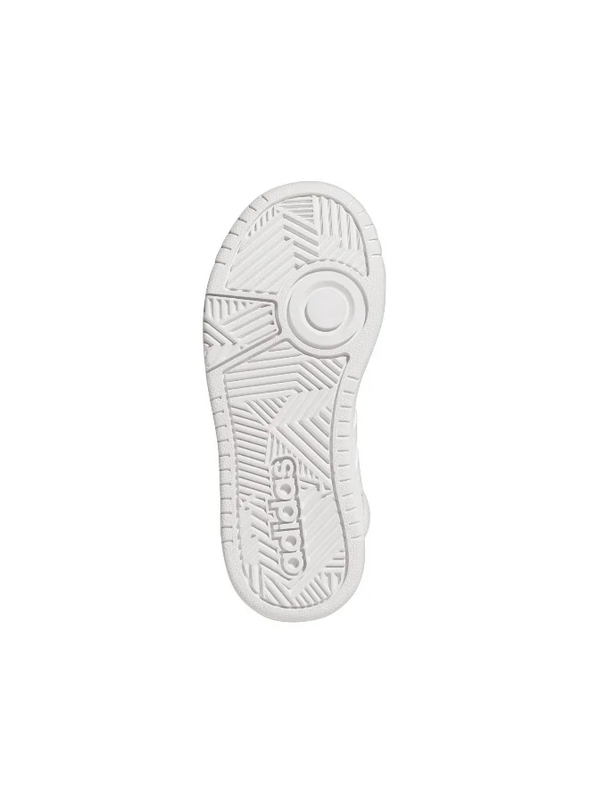 adidas Originals Hoops 3.0 Mid K White Basketball Shoes 7-K