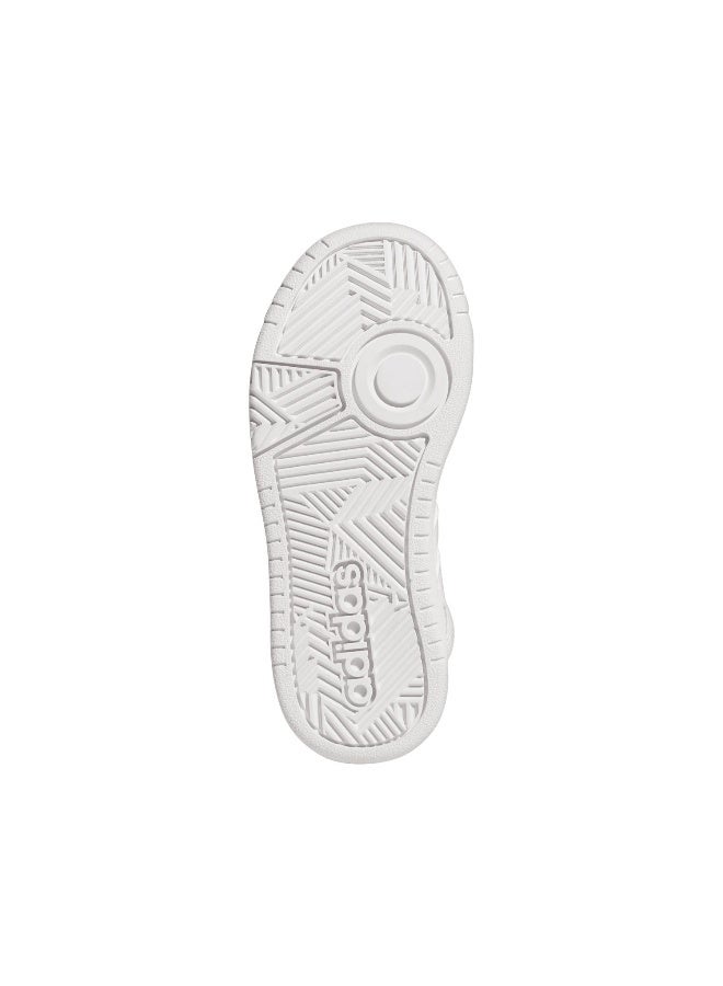 اديداس اوريجينالز Hoops 3.0 Mid K White سنيكرز كرة سلة  - Image 4