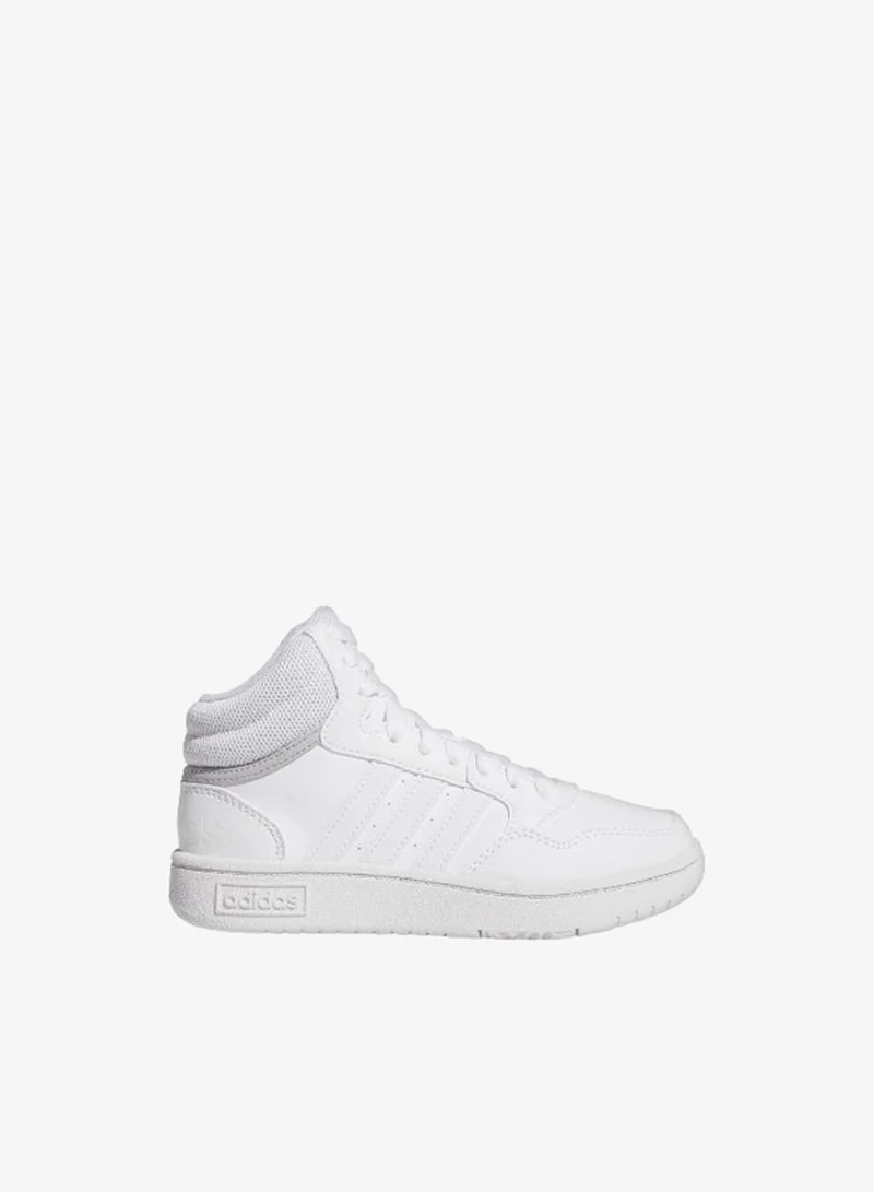 adidas Originals Hoops 3.0 Mid K White Basketball Shoes 7-K