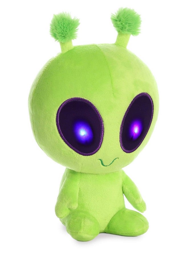 Aurora® Interstellar Galactic Cuties™ Twitch Light Up Alien Stuffed Animal - Cosmic Companions - Illuminating Fun - Green 8 Inches - Image 3