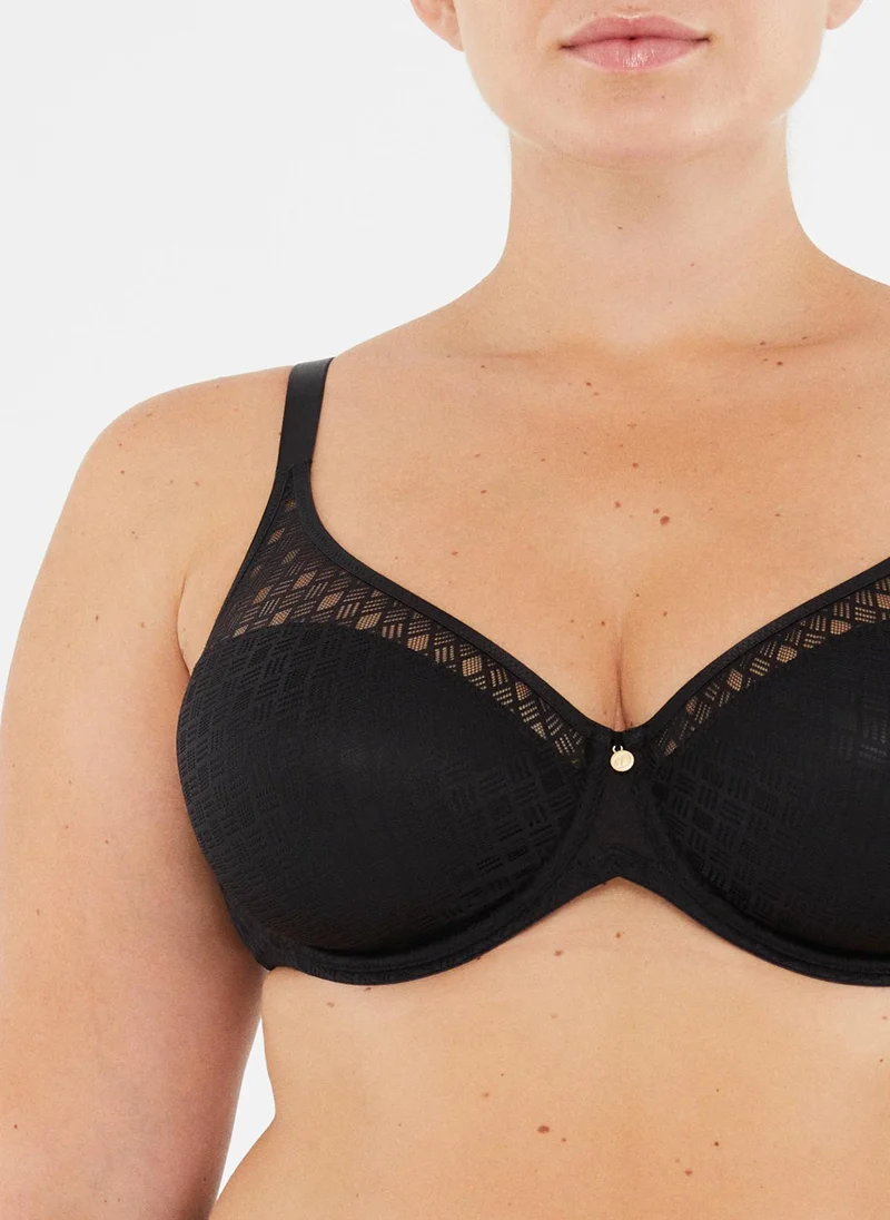 dagi Minimizer Bra %100 Cotton Non Padded Wired Fixed Strap Underwear